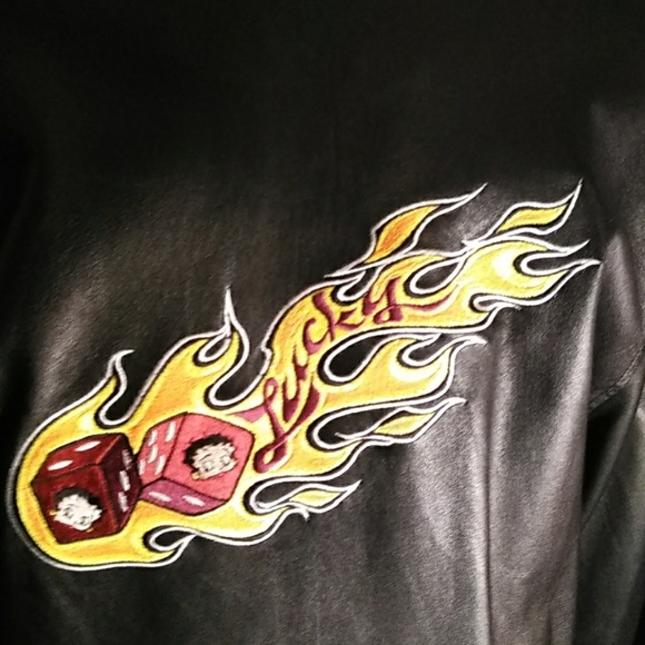 Universal Jackets & Blazers - Betty Boop leather jacket L